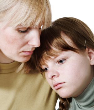 Don't try and fix your child's problems but encourage her to talk about her feelings and be understanding.