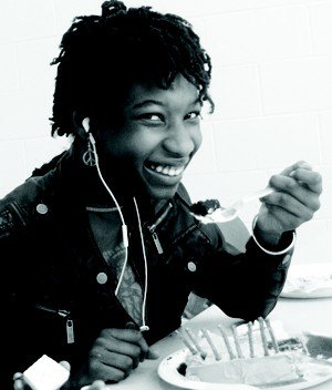 Kana Farrell, 8th grade, Ebony Homeschoolers' Cake Contest - 2010_BW.jpg
