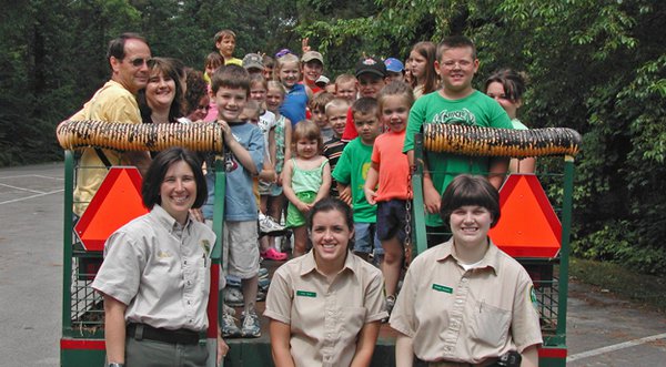Join Junior Rangers at the Outdoor Classroom. Natchez Trace State Park