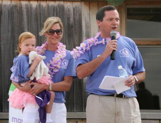 Last year's ambassador family Bonnie &amp; Jason Shelby with daughter, Georgia.