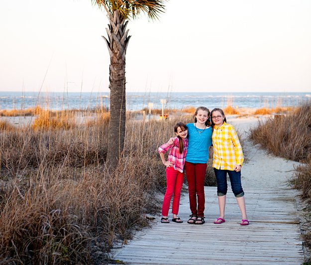 Grassy dunes and palmettos are the signature of scenic South Carolina beaches.